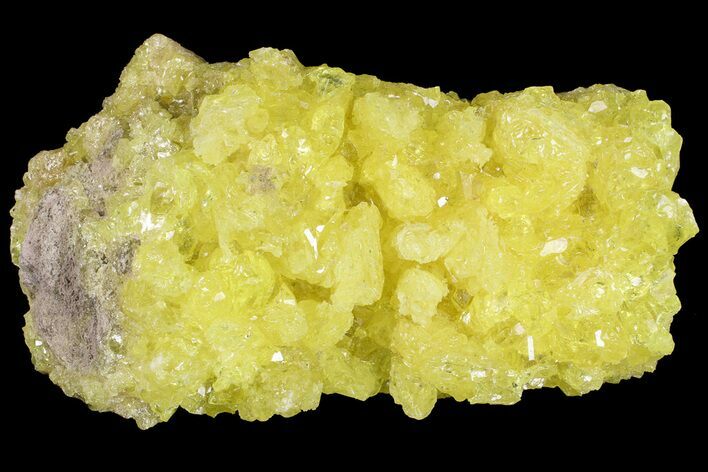 Sulfur Crystals on Matrix - Bolivia #66299